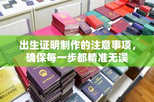 龙胜出生证明制作的注意事项，确保每一步都精准无误