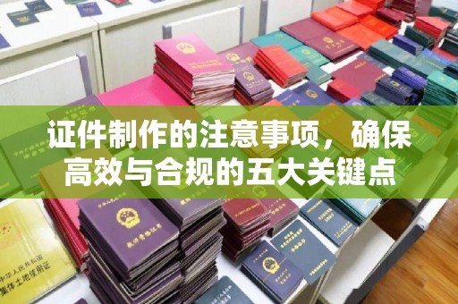 龙胜证件制作的注意事项，确保高效与合规的五大关键点