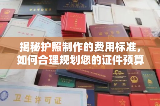 龙胜揭秘护照制作的费用标准，如何合理规划您的证件预算