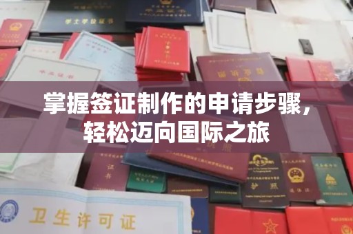 龙胜掌握签证制作的申请步骤，轻松迈向国际之旅