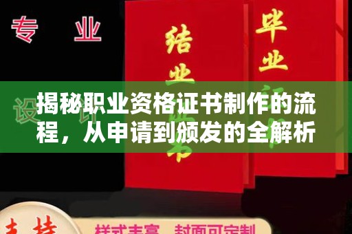 龙胜揭秘职业资格证书制作的流程，从申请到颁发的全解析