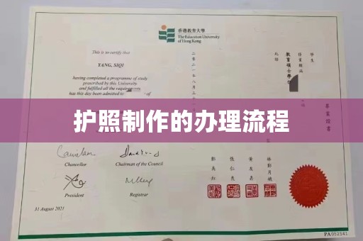 龙胜护照制作的办理流程