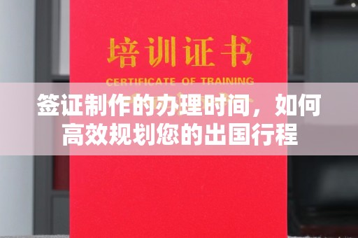 龙胜签证制作的办理时间，如何高效规划您的出国行程
